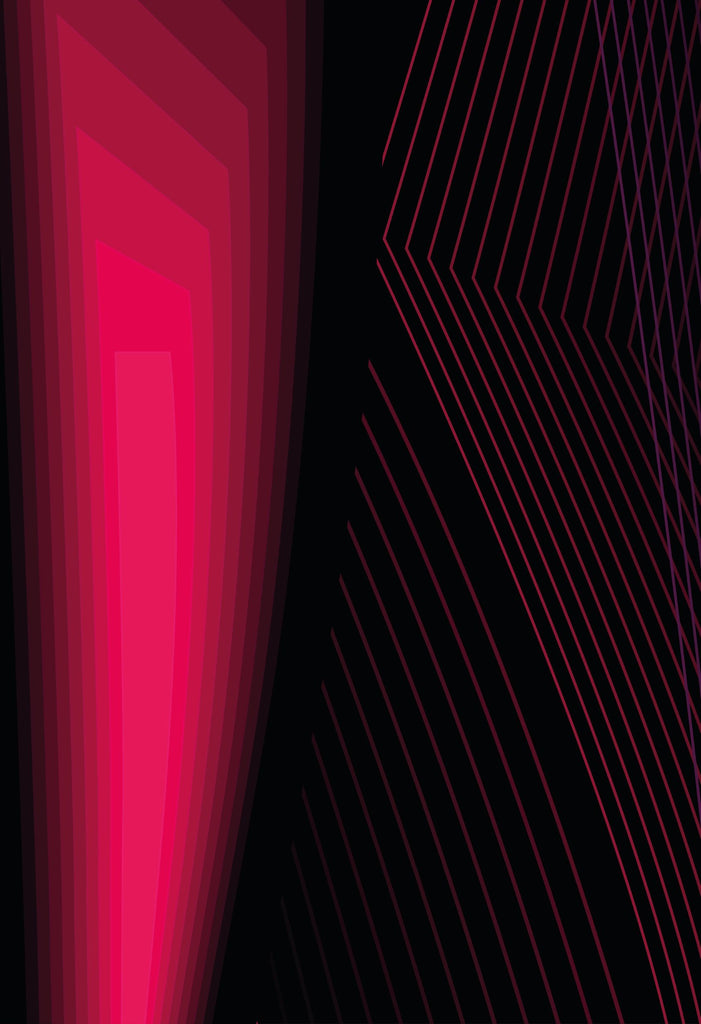 Allegra - Linear Garnet