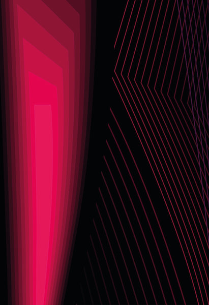 Allegra - Linear Garnet