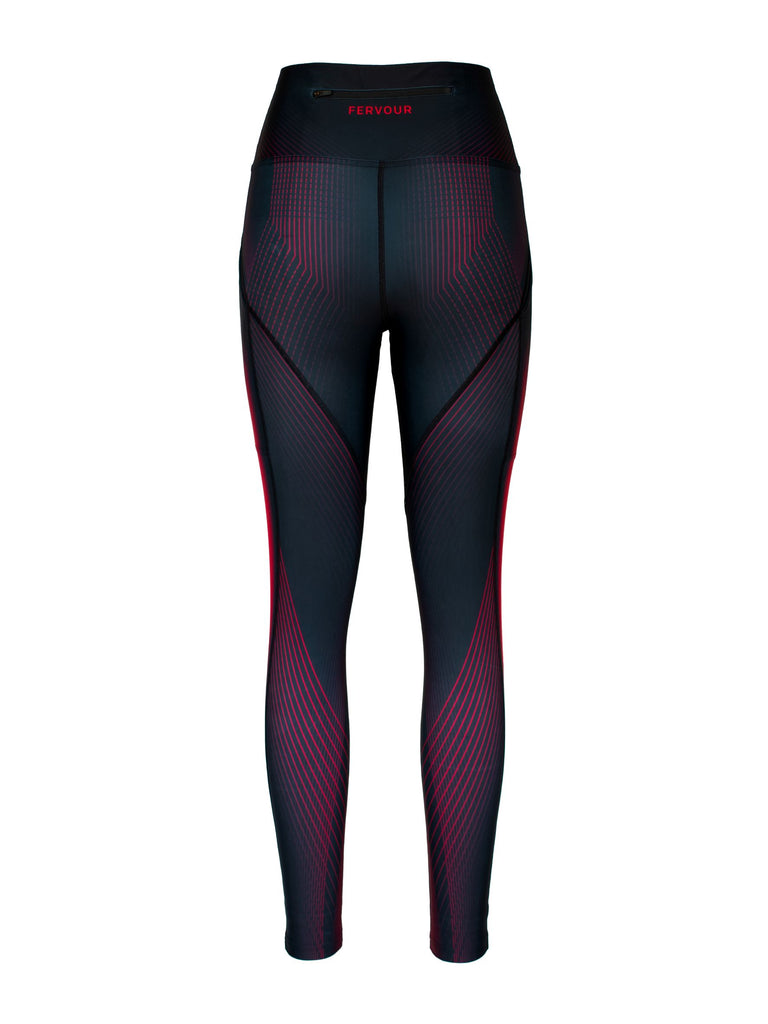 Allegra - Linear Garnet